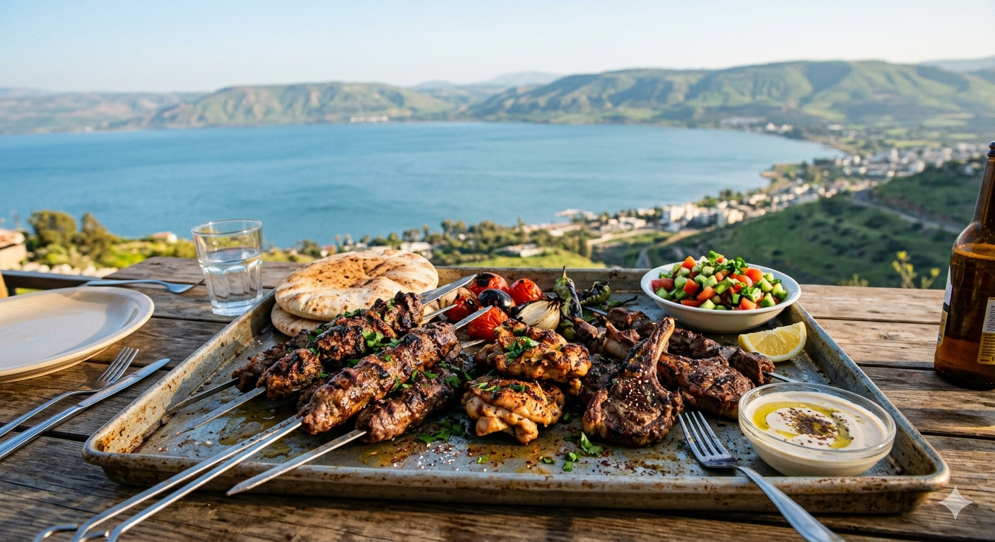 סימפוניה של טעמים על שפת האגם: המדריך הקולינרי המלא לאורחי מלונות בטבריה